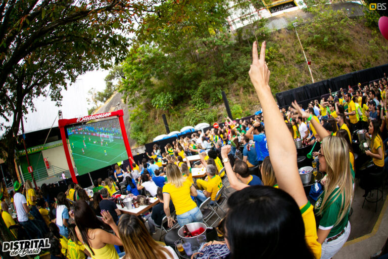 Brasil x Marrocos: Distrital na Copa estreia neste sábado com megaestrutura no Mercado do Cruzeiro